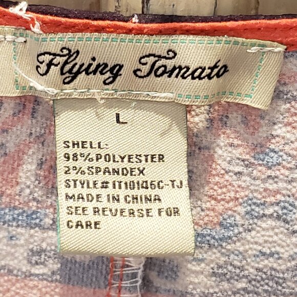 Flying Tomato Oversized Kimono Sleeve Blouse - Picture 6 of 8